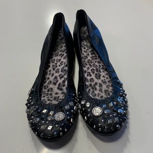 Kathy Van Zeeland Rayme studded ballet flat size 8.5